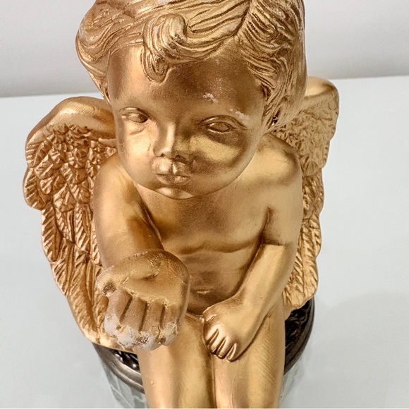 90s Cherubs Gilded Sitting Celestial Gold Whimsical
Hollywood Regency Rococo - Picture 11 of 16
